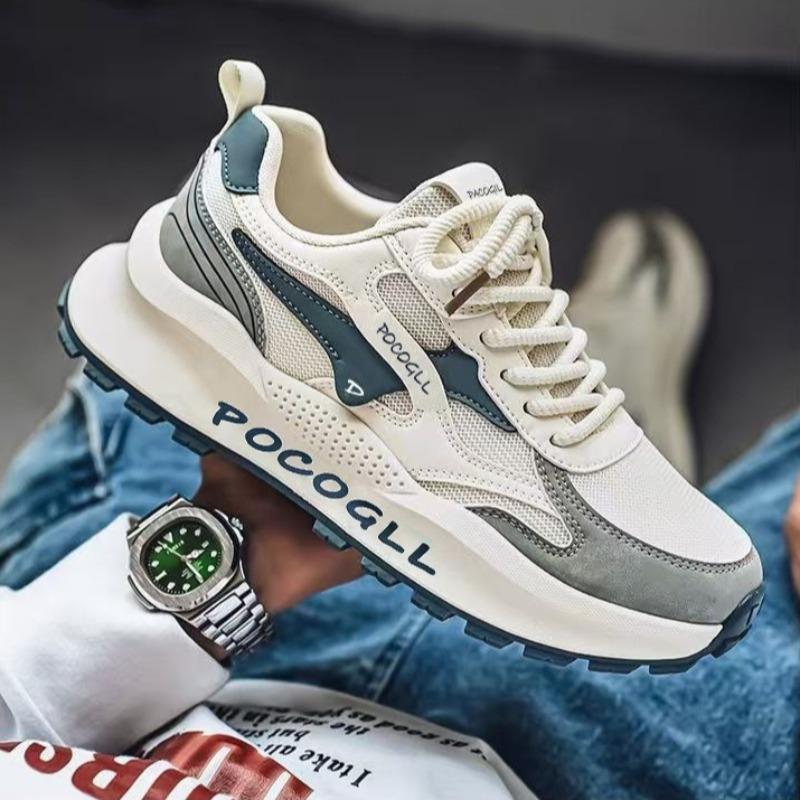 Baskets Décontractées Extérieur Homme Chaussures de Course Respirantes Haute Qualité Confortables Semelle Souple Chaussures de Sport de Basketball Chaussures Vulcanisées