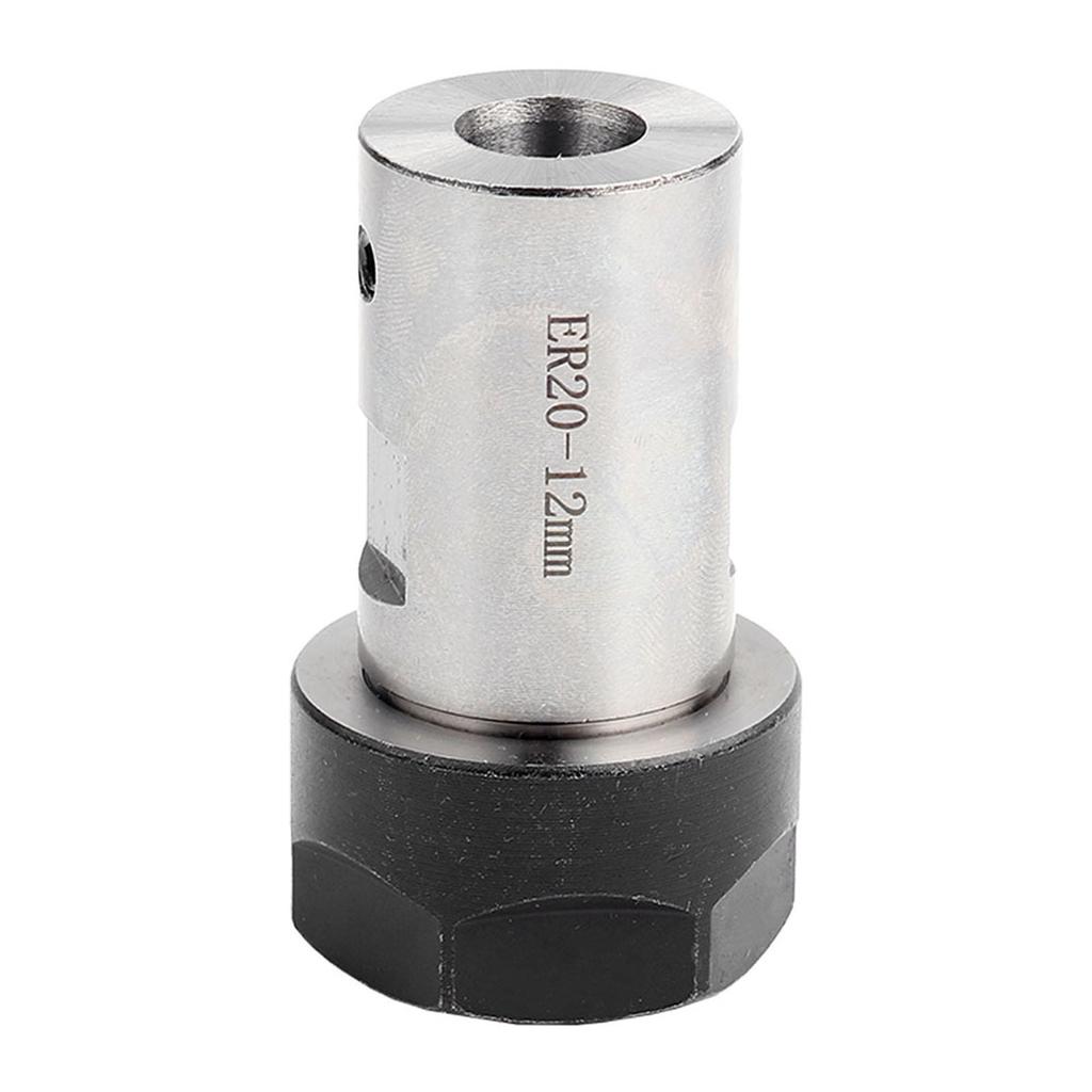 C25?ER20?50L Collet Block Chuck Collet Holder Spindle Motor Shaft Clamping Tool Bar (12mm)