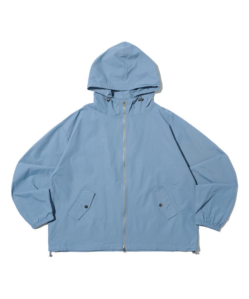 TAILOR STUDIO Basic Hooded Field Jacket (Blue)