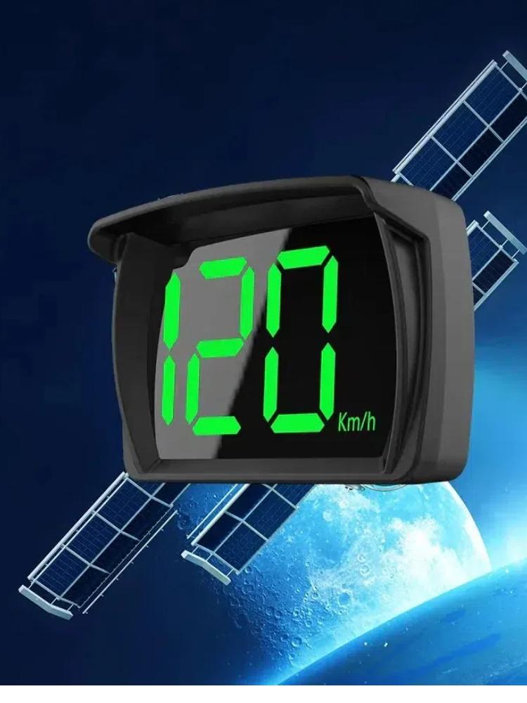 

Универсальный автомобильный GPS HUD проектор на лобовое стекло Цифровой спидометр Проектор км/ч Авто Электронный Большой шрифт Отобразитель скорости