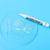 5/1Pcs Oily White Marker Pen Graffiti Pens Waterproof Permanent Gel Pencil Tire Notebook Glass Painting Pen 0.7mm 1mm 2.5mm