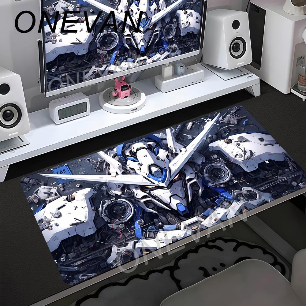 Japanese Anime Cartoon Mouse Pad Gundam Mouse Pad Oversized Computer Keyboard Pad Anime Game Animeanti-skid E-sports Speed Mat