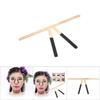 Permanent Eyebrow Makeup Ruler Reusable Tattoo Shaping Measure Tool Purple