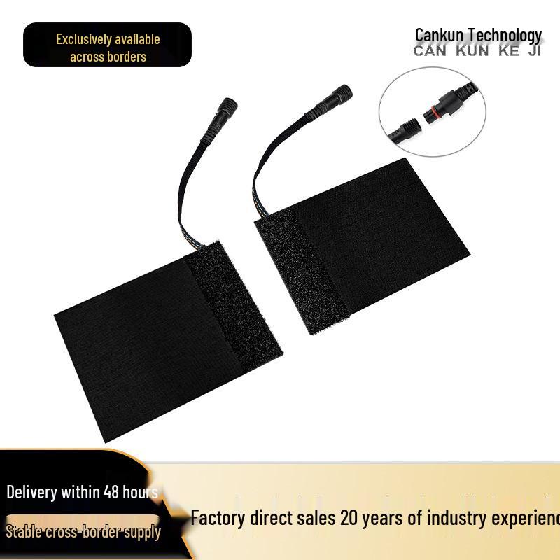 5V Motorcycle USB Heated Grips with Velcro, Three-Speed Temperature Control /