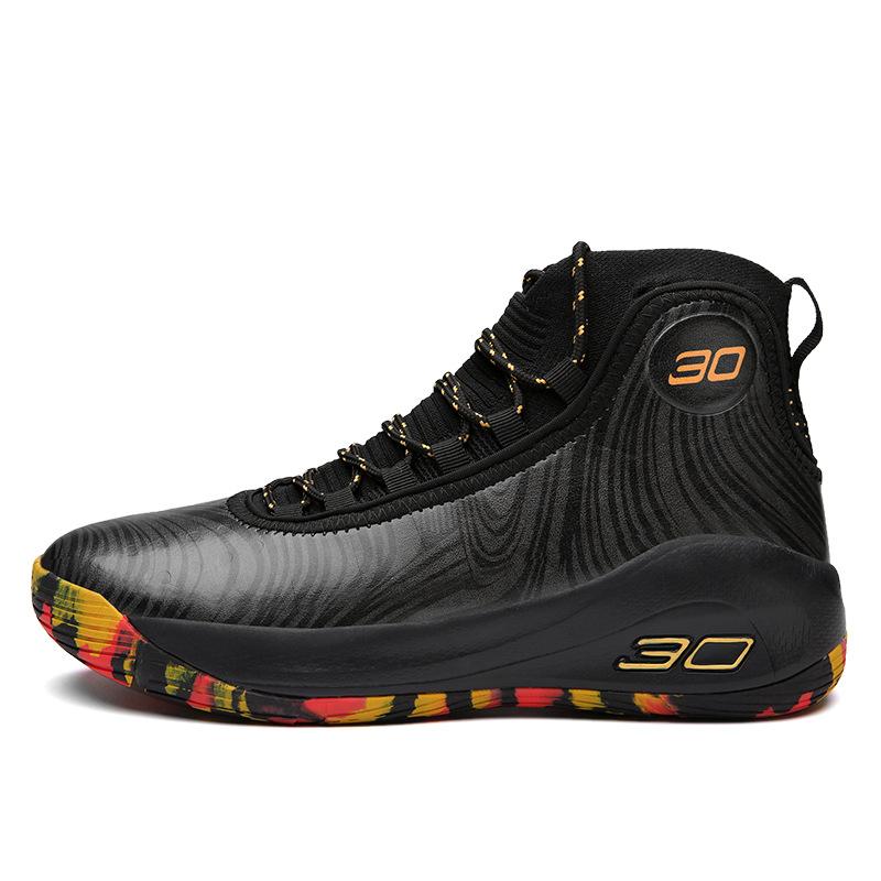 2025 new youth support shock absorption wear-resistant non-slip sports shoes men's fashion soft and comfortable basketball shoes