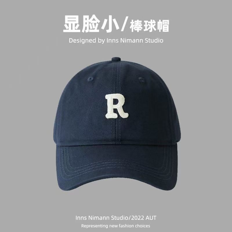 

Women s baseball cap with enlarged head circumference, deep and wide brim, makes the face look smaller, hard-top sunshade cap, men s cap with letter Extra large size for larg