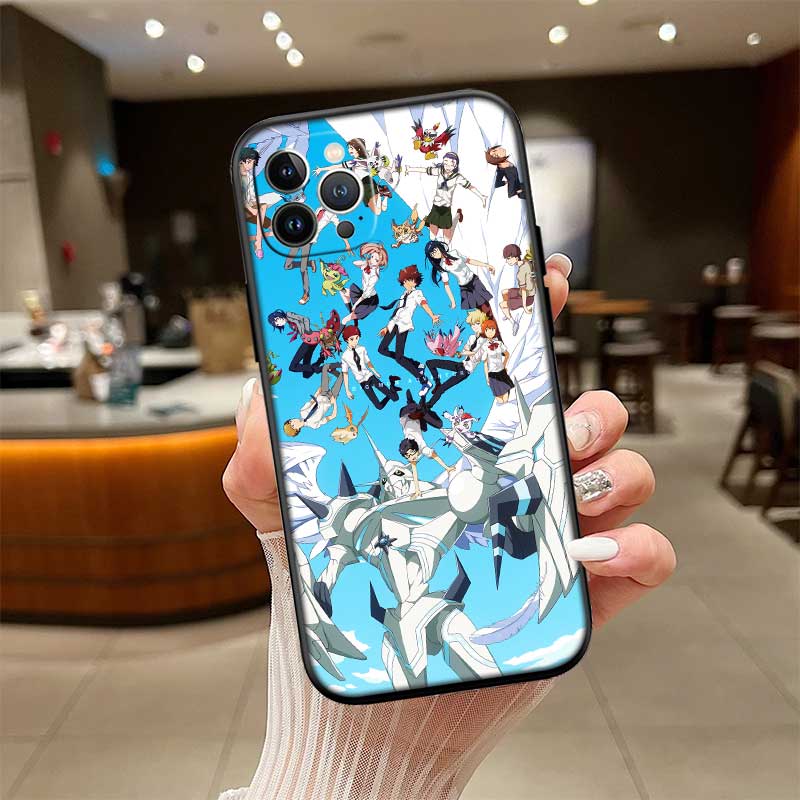 

NH51 D-Digimons Phone Case for Samsung Galaxy A11 A12 A13 A15 A52S A53 A55 A56 A70 A71 A72 A73 F06 F16 F56 S10 Plus S10e Galaxy F16