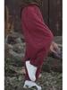 Women's Quilted Cotton-Linen Bloomers: Warm, Loose Carrot Pants for Autumn/Winter