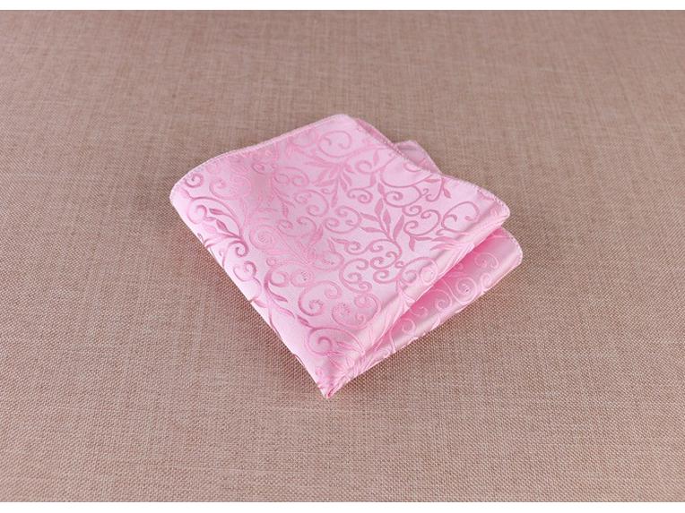 Men's Pocket Square: Customizable Logo Pattern Handkerchief for Gentleman, Evening Accessories