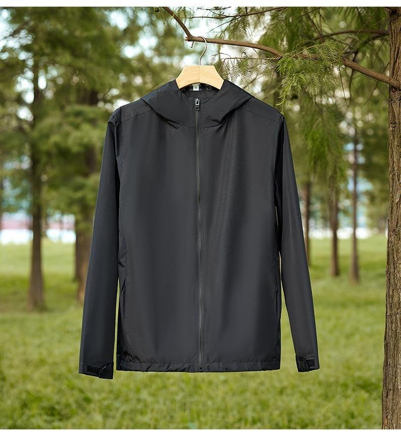 Thin Models of The Same Men and Women Windproof Fabric Rushing Fashionable Jacket YG-998