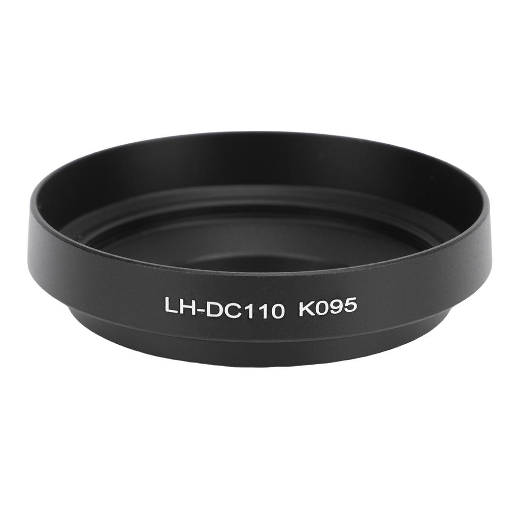 Camera Lens Hood Fit for G1 X Mark III G1XIII G1XM3 Metal Reversible Camera Lens Shade for Blocking Excess Sunlight