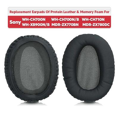 Replacement Earpads Ear Pads Cushion Muffs Cover Repair Parts for Sony WH-CH700N WH-CH710N WH-XB900N/B MDR-ZX770BN MDR-ZX780DC Headphones