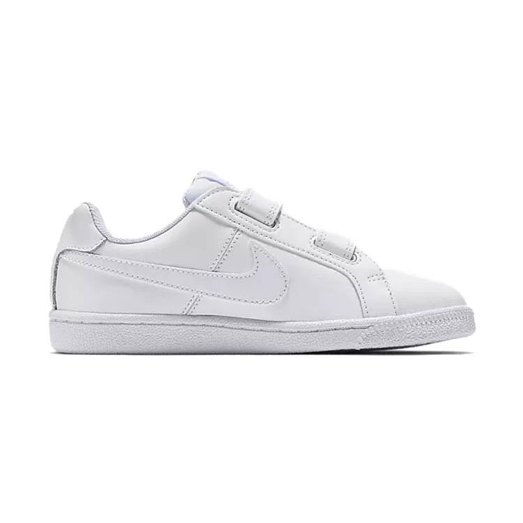 Nike Low top Kids' Skateboarding Shoes Pure White Children Aged 3 7 Years Old 833536-102