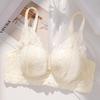 New Lace Small Breasts Gathered, Thickened and Large Special Underwear Women's Suit Without Steel Ring, Double Breasts, Anti-sagging Bra