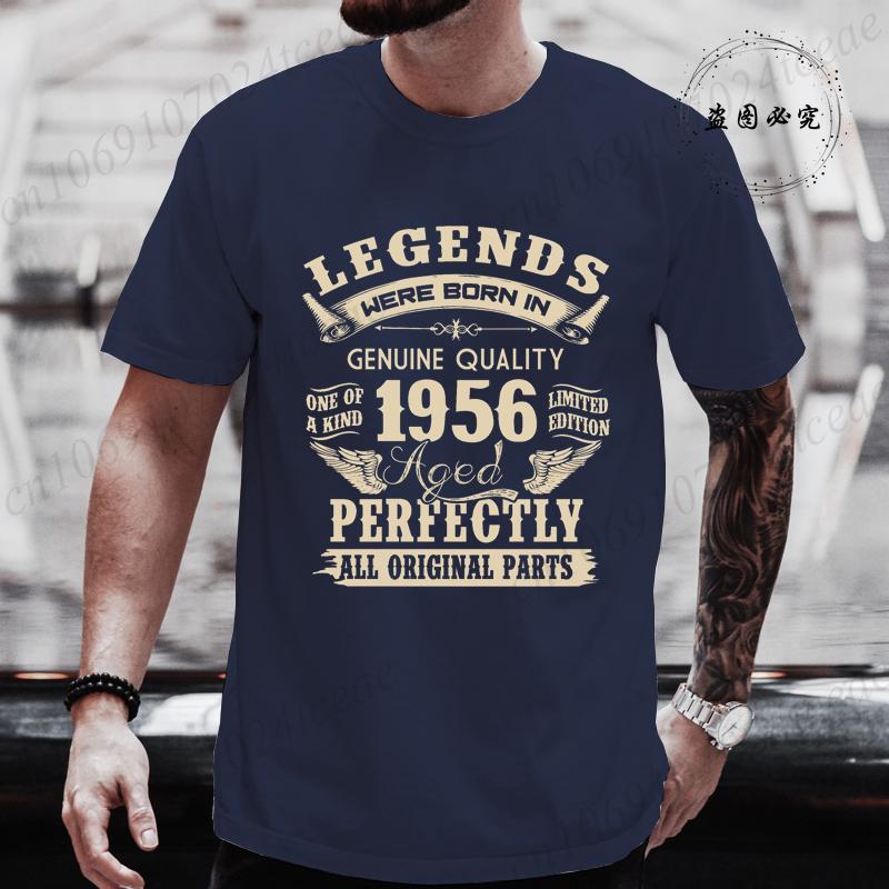 Vintage 1956 69. Geburtstag Unisex T-Shirts Geburtstag Hergestellt 1956 Shirt Von Papa Legenden Wurden 1956 Geboren Perfekt Shirt Geschenk Für Papa