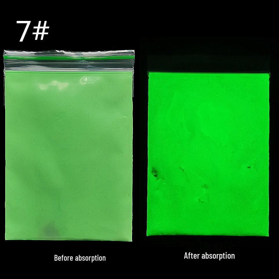 High Brightness Long-Lasting Luminous Powder 10g - DIY Nail Glitter Resin Pendant Kit