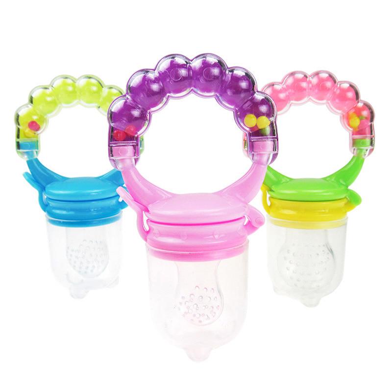 Fresh Food Nibbler Baby Fruit Pacifiers Feeder Kids Nipples Feeding Safe Baby Nipple Teat Pacifier