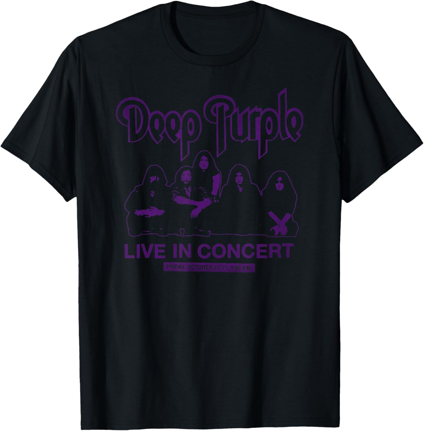 Deep Purple Live in Concert T-Shirt S разноцветный