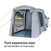 Portable Camping Car Tent Waterproof Inflatable SUV Tents PU2000 Car Tail Tent For 3-4 People Auto Outdoor Accessories