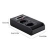 1pcs Car Center Armrest Storage Box Console Organizer With Build In Tissue Dispenser Cup Holders Non Slip Phone Tray Accessories