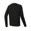 Fila Fitness Series Classic Casual Sports Training Loose Pullover Crewneck Sweatshirt Men Sweatshirt Deep-Black A11M541217FBK