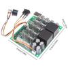 DC10V-55V DC Motor Speed Controller Digital Display 60A Variable Voltage Controller Module 100A Max with Knob Switch
