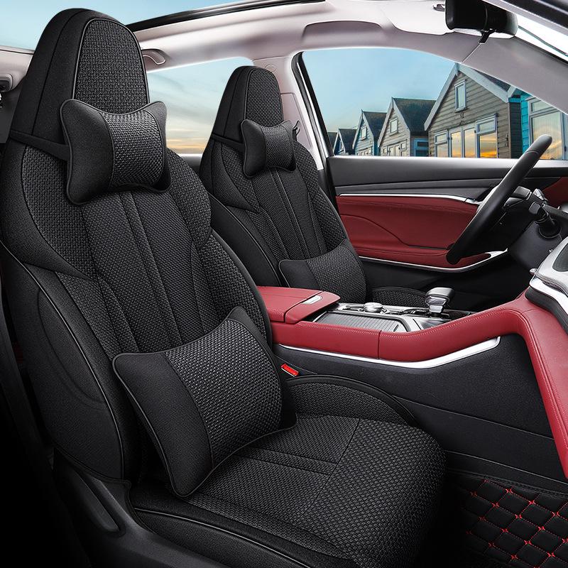Changan CS55PLUS All-Season Linen Seat Cover for Five-Seat Car