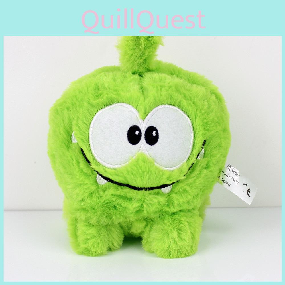Adorable Green Candy Monster Plush Toy Soft Rope Cutting Character For Kids