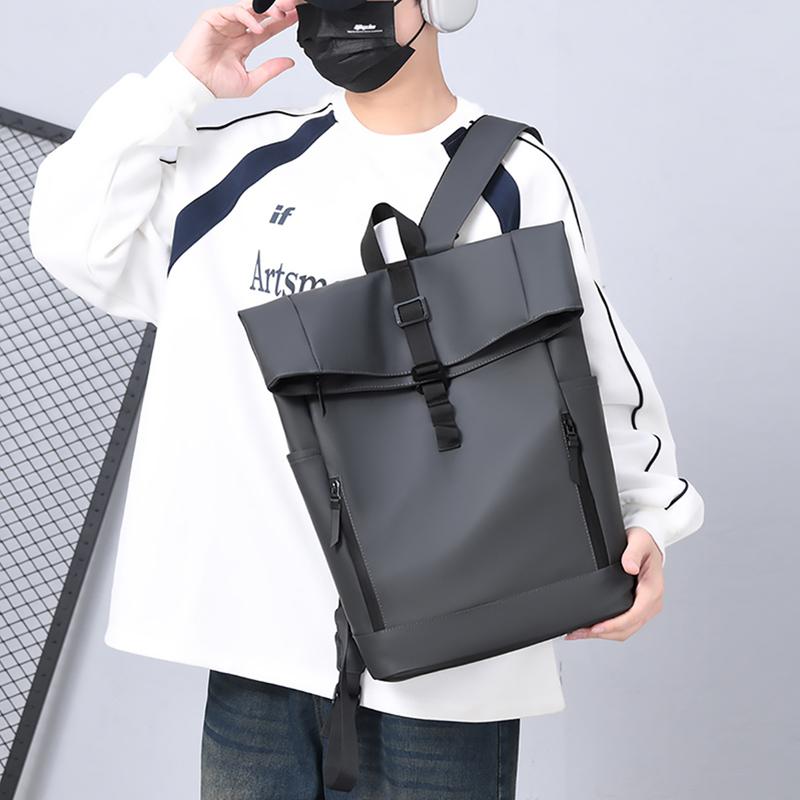 Men's Oxford Backpack Business Backpack Large Capacity Student Schoolbag