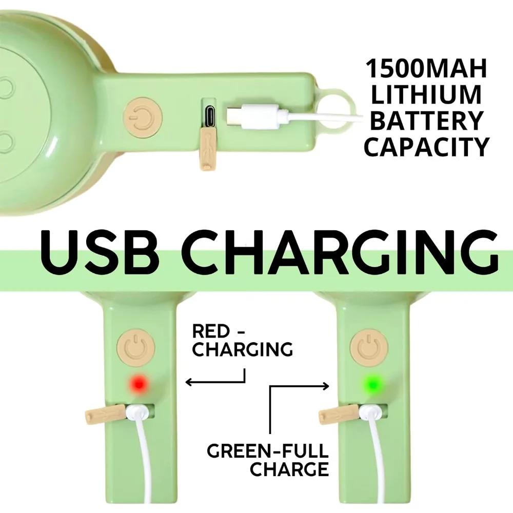 Multifunctional Electric Vegetable Cutter Set, Portable Cordless Vegetable Processor for Garlic, Pepper, Onion, Celery, Meat