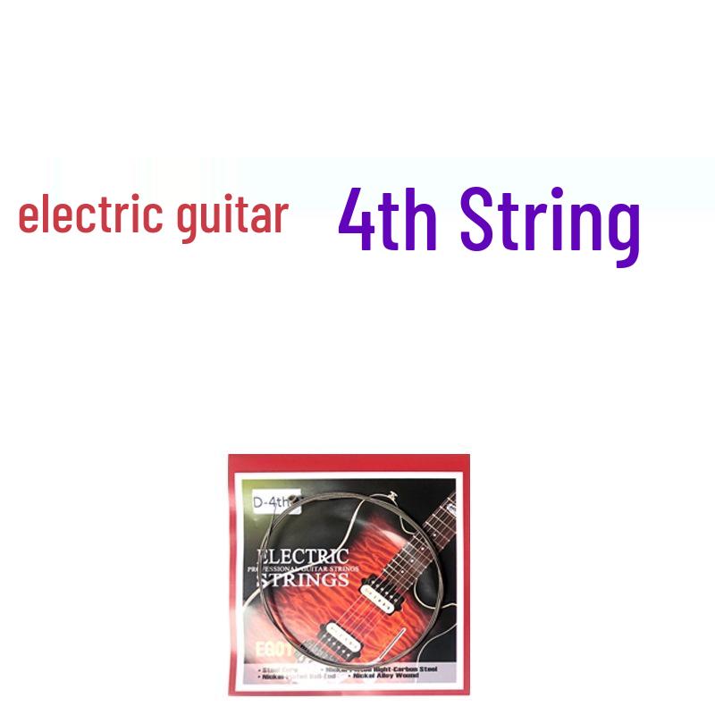 EG Unisex Elektrische Gitarre Einzel Saiten Set, 1. bis 6., Lose Gitarrenzubehör