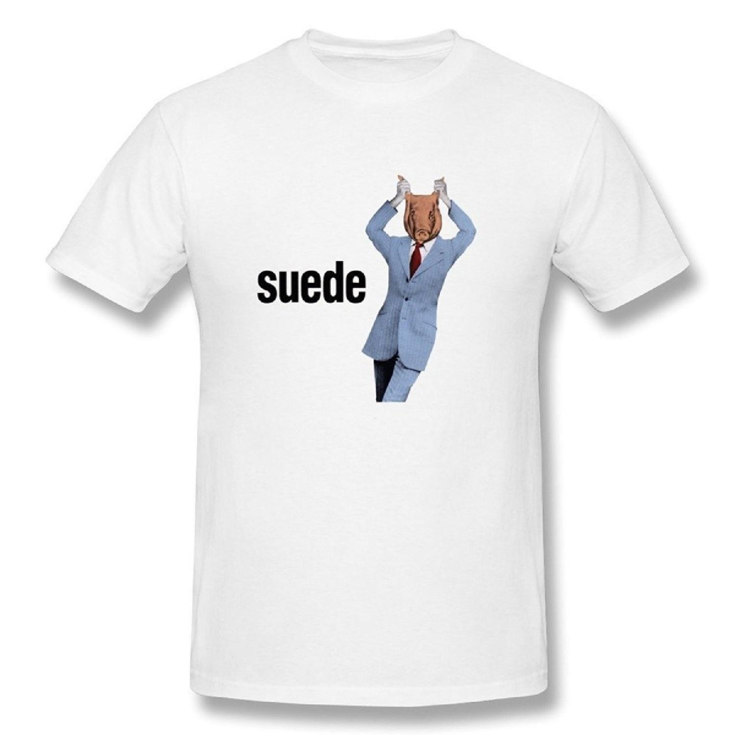 

WunoD Men s Animal Suede T-shirt Size M XXXXXL білий