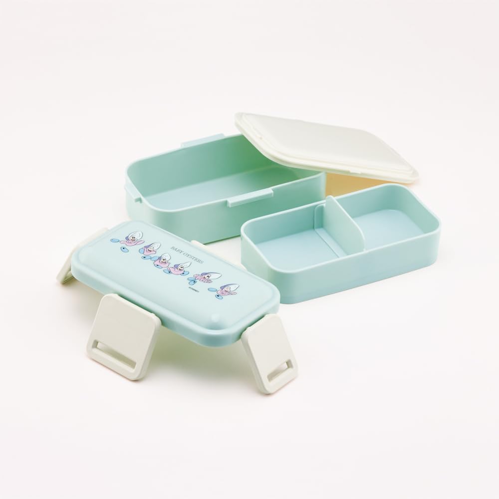Skater Bento Soft Domed Made In Disney Alice In Wonderland Young PFLW4AG Box, 2-Tier, 600ml, Women's, Antibacterial, Filling, Lid, Japan, Design,