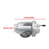 SQV4 Turbocharge Turbines Blow Off Valve Aluminum Alloy Exhaust Pressure Relief Valve with Adapter