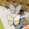 Trending Butterfly Brooch: Fashionable Mother-of-Pearl Rhinestone Luxury Design for Evening Gowns.