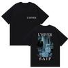 Rapper LHIVER Saif 2025 Graphic TShirts Mens Women Hip Hop French Album Short Sleeve TShirt 100 Cotton T Shirts Streetwear