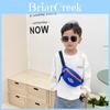 Stylish Kids Sling Bag For Boys And Girls Cool Letter Design Fashionable Crossbody Accessory In Nylon With Durable Features And Fun Colors