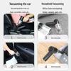 Portable High-Power Rechargeable Car Vacuum: Compact, Multi-Function with Blowing, Suction, and Lighting Features