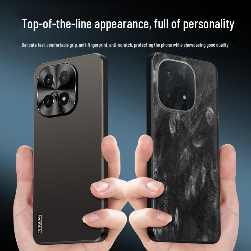 IQOO15 Frosted Metal Lens Frame Case: Sleek, Full-Coverage, Anti-Drop Protection for Men.