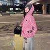 National Brand Super Good-looking Cross Full of Letters Hooded Sweater Women's Spring Design Sense Casual Jacket
