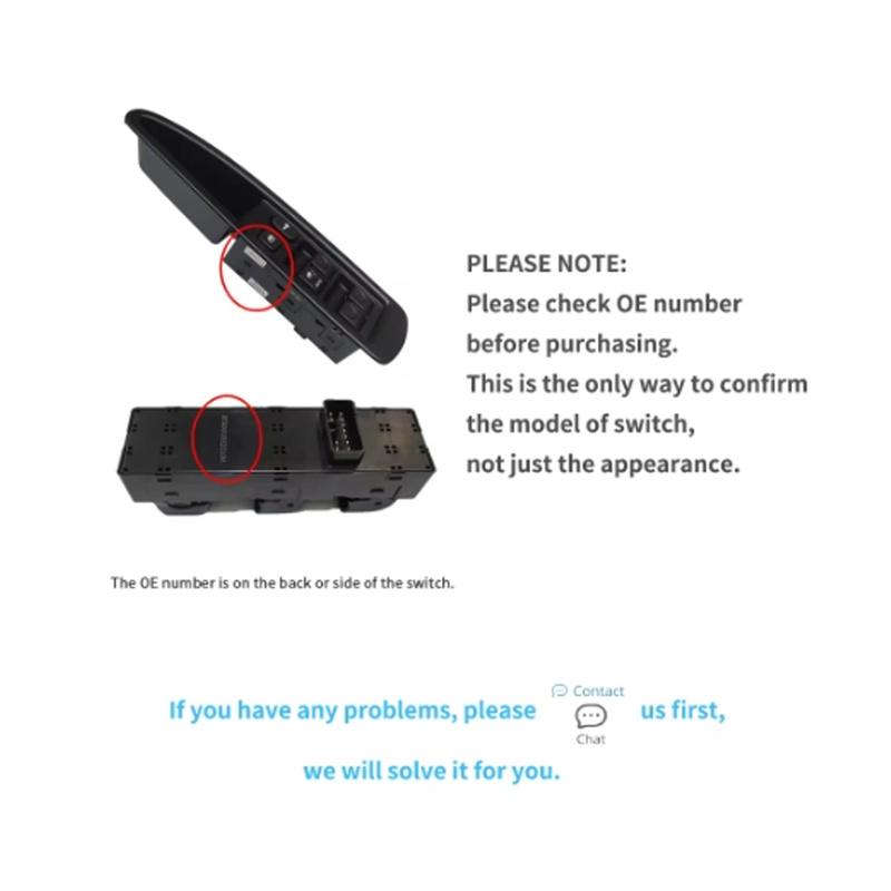 Master Power Window Control Switch 35750-TE0-A311-C1 for Honda Accord 2013 2014 2015 2016 2017 Glass Regulator Button Auto Parts