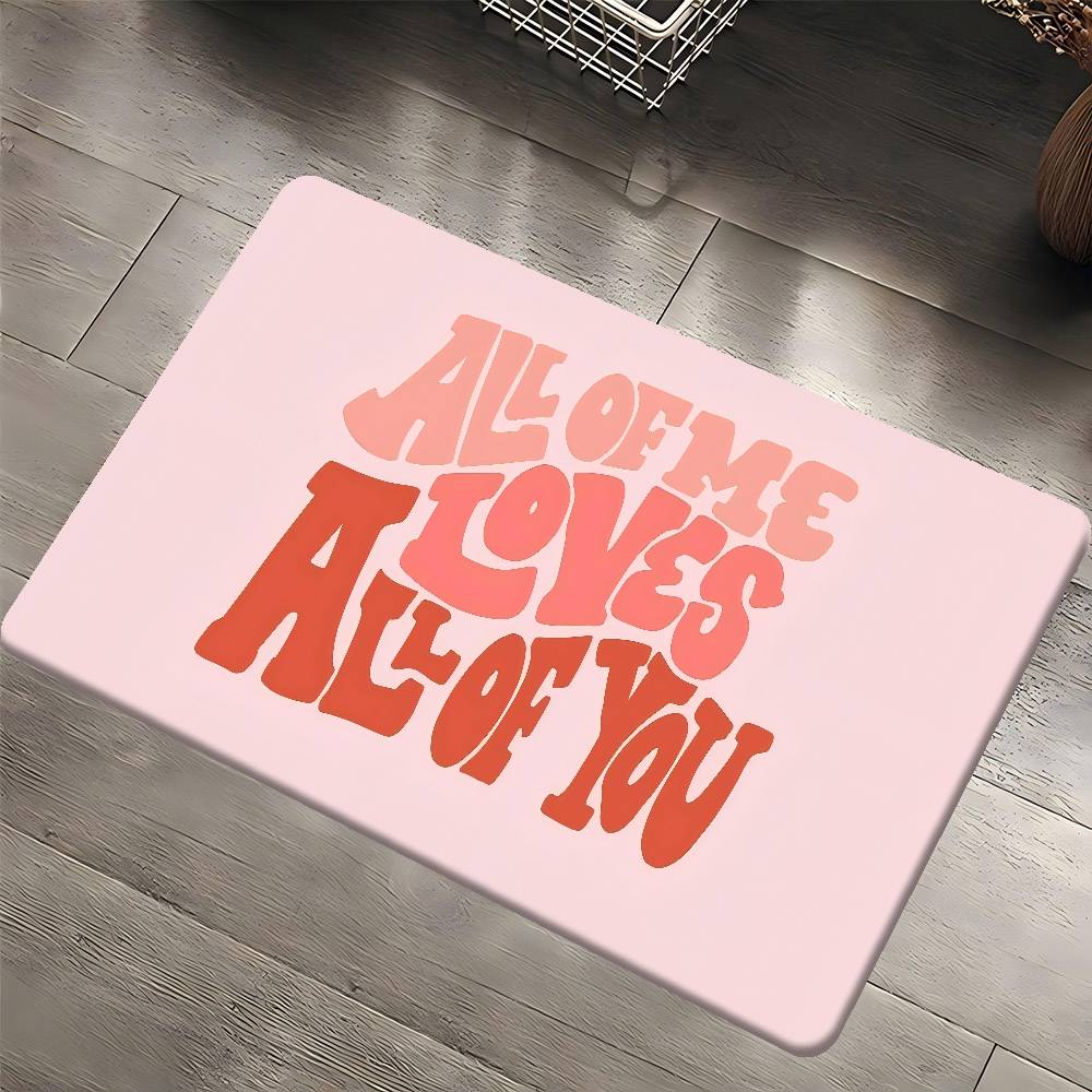 I Like You Kitchen Mat Cheaper Anti-slip Modern Living Room Balcony Printed Modern Home Decor