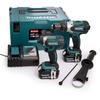 Combo Pack 2 Tools 18V LXT (2x5.0 Ah) (DHP458 + DTD152) - MAKITA DLX2145TJ