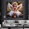 DIY 5D Diamond Painting Fairy Full Round Mosaic Landscape Picture Cross Stitch Kit Art Rhinestone Home Decor Gift