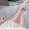 Plus Size 8D Shiny Silky High-Density Reflective Horse Oil Stockings - Anti-Snag, Sexy Sheen Pantyhose