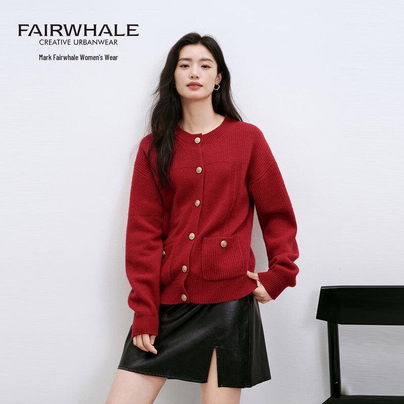 

Mark Fairwhale Women s Pure Wool Knit Cardigan One Size (45-70kg)