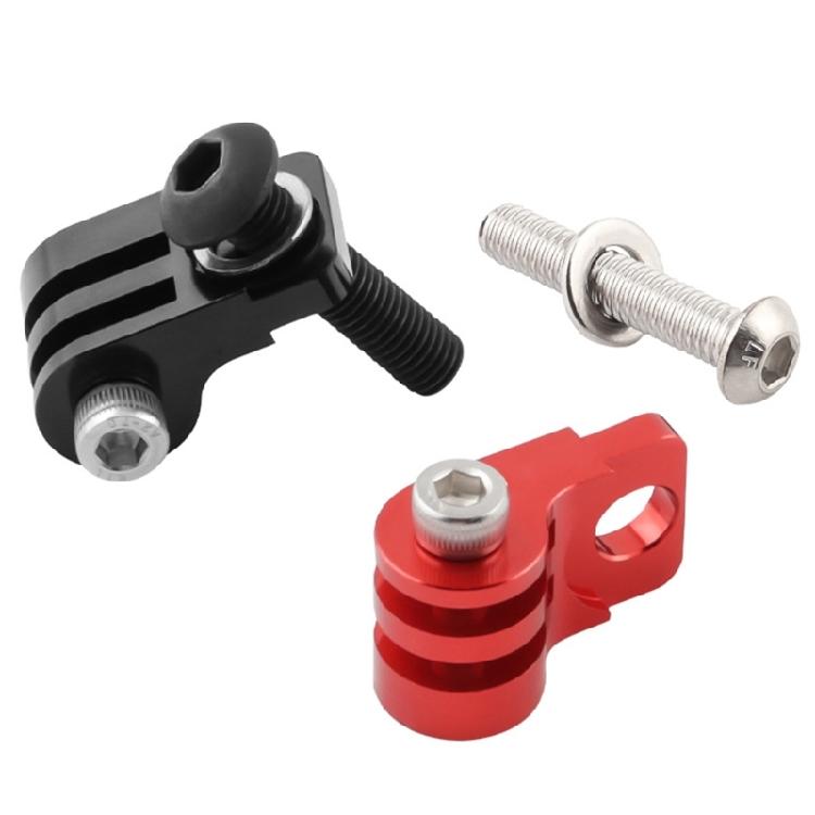 Commuters Bicycles Lamp Mount Aluminum Alloys Bicycles Camera Holder for Enhancing Cycling Experiences