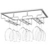Nuovoware Wine Glass Holder, Wine Glass Hanger, Hanging Wine Glass Rack, Wire, 3-Tier, Wine Glass Stand, Wine Glass Storage, Wine Glass Drying/Drainin