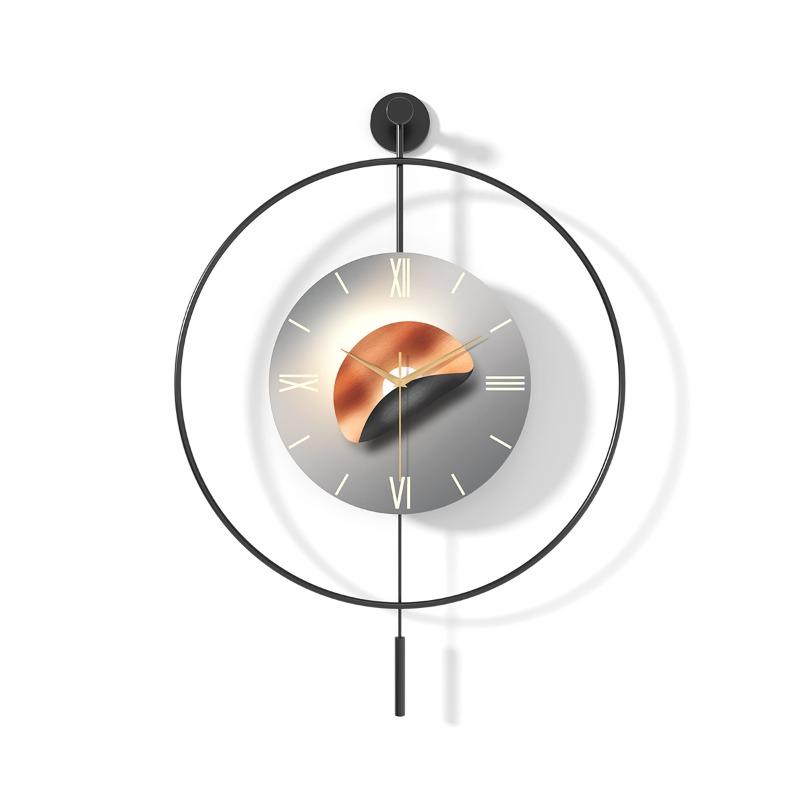 Modern Wall Clocks Living Room Minimalist Wall Watch Creative Bedroom Silent Round Clocks Fashion Home Decoration Accessories