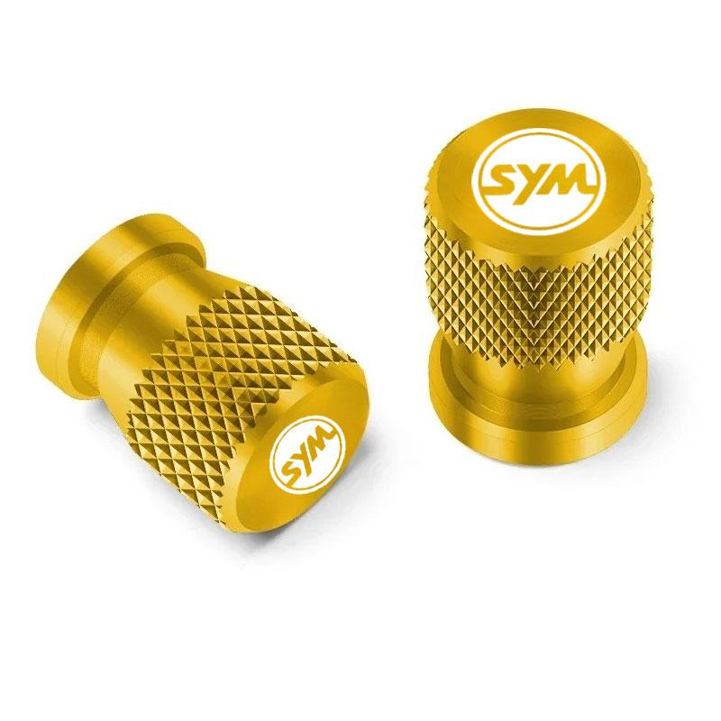 2pcs For SYM Maxsym 400I 600I TL500 TL508 Jetx Jet X 125 150 Fiddle 2 3 4 Wheel Tire Parts Valve Stem Caps Cover Airdust